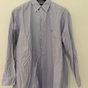 Ralph Lauren Button Down Collared Shirt  Size 17 - 33
